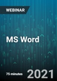 MS Word: ADA Accessible Documents - Webinar (Recorded)- Product Image