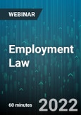 Employment Law: What Every Manager Needs to Know - Webinar (Recorded)- Product Image