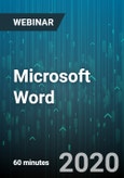 Microsoft Word: Overlooked Features and Functions - Webinar (Recorded)- Product Image