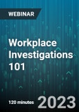 2-Hour Virtual Seminar on Workplace Investigations 101: How to Conduct your Investigation Like a Pro - Webinar (Recorded)- Product Image
