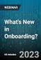 What's New in Onboarding? - Webinar (Recorded) - Product Thumbnail Image
