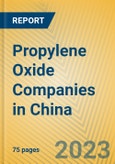 Propylene Oxide Companies in China- Product Image