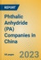 Phthalic Anhydride (PA) Companies in China - Product Image