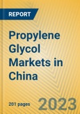 Propylene Glycol Markets in China- Product Image