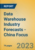 Data Warehouse Industry Forecasts - China Focus- Product Image