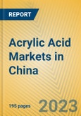 Acrylic Acid Markets in China- Product Image