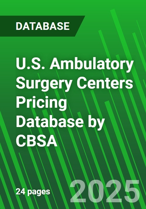 U.S. Ambulatory Surgery Centers Pricing Database by CBSA