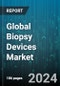 Global Biopsy Devices Market by Product (Biopsy Forceps, Localization Wires, Needle-Based Biopsy Instruments), Technique (Image Guided Biopsy, Non-Image Guided Biopsy), Application, End User - Forecast 2023-2030 - Product Image