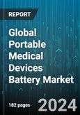 Global Portable Medical Devices Battery Market by Type (Alkaline Batteries, Lithium Batteries, Nickel Batteries), End-User (Clinics, Diagnostic Centers, Hospitals) - Forecast 2024-2030- Product Image