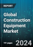 Global Construction Equipment Market by Type (Concrete Mixers, Construction Vehicles, Earth Moving Equipment), Power Source (Diesel, Electric, Hybrid), End-Use - Forecast 2024-2030- Product Image