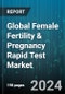Global Female Fertility & Pregnancy Rapid Test Market by Device Type (Digital Devices, Line-Indicator Devices), Test Type (FSH Urine Test, HCG Blood Test, HCG Urine Test), Type, Distribution Channel - Forecast 2024-2030 - Product Image