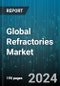 Global Refractories Market by Alkalinity (Acidic & Neutral Refractories, Basic Refractories), Physical Form (Shaped Refractories, Unshaped Refractories), Manufacturing Process, Product, Application - Forecast 2024-2030 - Product Image
