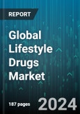 Global Lifestyle Drugs Market by Therapeutic Type (Dermatology, Insomnia, Obesity), Form (Creams, Gels, Oral Syrups), Distribution - Forecast 2024-2030- Product Image