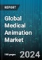 Global Medical Animation Market by Type (2D Animation, 3D Animation, 4D Animation), Therapeutic Area (Cardiology, Dental, Oncology), Application, End-User - Forecast 2024-2030 - Product Image