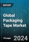 Global Packaging Tape Market by Material (Paper, Polypropylene, Polyvinyl Chloride), Adhesive Type (Acrylic-Based, Solvent-Based), Application, End-User - Forecast 2024-2030 - Product Thumbnail Image