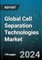 Global Cell Separation Technologies Market by Product (Consumables, Instruments), Technology (Filtration Based Separation, Gradient Centrifugation, Surface Markers Separation), Cell Type, Application, End-User - Forecast 2024-2030 - Product Image