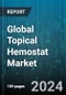 Global Topical Hemostat Market by Product (Collagen-Based Topical Hemostats, Combination Topical Hemostats, Gelatin-Based Topical Hemostats), Formulation (Matrix & Gel Hemostats, Powder Hemostats, Sheet & Pad Hemostats), Application, End-Use - Forecast 2024-2030 - Product Thumbnail Image