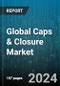 Global Caps & Closure Market by Raw-Material (Metal, Plastic), Product Type (Corks, Metal Crown Closures, Metal Screw Closures), End-User - Forecast 2024-2030 - Product Thumbnail Image