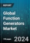 Global Function Generators Market by Type (Analog, Digital), Output Frequency (50-100 Mhz, Above 100 Mhz, Up to 50 Mhz), End-User - Forecast 2024-2030 - Product Thumbnail Image