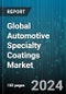 Global Automotive Specialty Coatings Market by Technology (Powder Coating, Solvent-Borne, Waterborne), Resin Type (Acrylic, Epoxy, Polyurethane), Substrate, ICE Vehicle Type, Application, Vehicle Type - Forecast 2024-2030 - Product Thumbnail Image