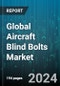 Global Aircraft Blind Bolts Market by Aircraft Type (Commercial Aircraft, General Aviation, Helicopters), Material (Aluminium, Stainless Steel, Titanium), Application - Forecast 2024-2030 - Product Image