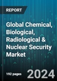 Global Chemical, Biological, Radiological & Nuclear Security Market by Function (Decontamination, Detection, Protection), Type (Biological Security, Chemical Security, Nuclear Security), Application - Forecast 2024-2030- Product Image