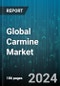 Global Carmine Market by Form (Crystal, Liquid, Powder), Application (Bakery & Confectionery, Beverages, Dairy & Frozen Products) - Forecast 2024-2030 - Product Thumbnail Image