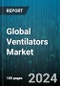 Global Ventilators Market by Mobility (Intensive Care Ventilator, Portable Ventilator), Mode (Dual or Combined Mode Ventilation, Pressure Mode Ventilation, Volume Mode Ventilation), Type, Interface, End User - Forecast 2024-2030 - Product Image