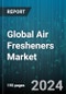 Global Air Fresheners Market by Type of Customer (Enterprise Customers, Individual Customers), Product (Candles, Electric Air Fresheners, Gels), Application, Distribution Channel - Forecast 2024-2030 - Product Thumbnail Image
