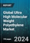 Global Ultra High Molecular Weight Polyethylene Market by Form (Rods & Tubes, Sheets, Sheets), Application (Additives, Batteries, Fibers), End-Use - Forecast 2024-2030 - Product Image