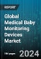Global Medical Baby Monitoring Devices Market by Type (Audio, Video), Mode of Connection (Wired, Wireless), End-User - Forecast 2024-2030 - Product Thumbnail Image