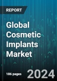 Global Cosmetic Implants Market by Implant Type (Breast Implant, Buttock Implant, Dental Implant), Raw Material (Biological Material, Ceramic, Metal) - Forecast 2024-2030- Product Image