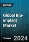 Global Bio-implant Market by Type (Cardiovascular Implant, Ophthalmic Implant, Orthopedic Implant), Material (Alloy, Biomaterial Metal, Ceramic), End User - Forecast 2024-2030 - Product Thumbnail Image