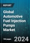 Global Automotive Fuel Injection Pumps Market by Pump Type (Common Rail Fuel Injection Pump, Electric Pumps, Inline Pumps), Injection Type (Direct Injection, Port or Multipoint Fuel Injection, Sequential Fuel Injection), Fuel Type, Vehicle - Forecast 2024-2030 - Product Thumbnail Image