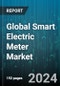 Global Smart Electric Meter Market by Phase (Single Phase, Three Phase), Technology (Cellular, Power Line Communication, Radio Frequency), End User - Forecast 2024-2030 - Product Image