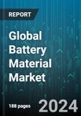 Global Battery Material Market by Battery (Lead-Acid, Li-Ion), Material (Lead-Acid Battery Material, Li-Ion Battery Material), Application - Forecast 2024-2030- Product Image