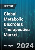 Global Metabolic Disorders Therapeutics Market by Disease Type (Diabetes, Hypercholesterolemia, Lysosomal Storage Disease), Product (Globoid Leukodystrophy, Hepatic Encephalopathy, Metachromatic Leukodystrophy) - Forecast 2024-2030- Product Image