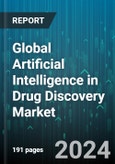 Global Artificial Intelligence in Drug Discovery Market by Offering (Services, Software), Technology (Context-Aware Processing, Machine Learning, Natural Language Processing), Process, Application, Therapeutic Area, End User - Forecast 2024-2030- Product Image