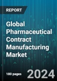 Global Pharmaceutical Contract Manufacturing Market by Service (Biologics Manufacturing Services, Drug Development Services, Pharmaceutical Manufacturing Services), End-User (Big Pharma, Generic Pharmaceutical Companies, Small & Mid-Size Pharma) - Forecast 2024-2030- Product Image