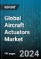 Global Aircraft Actuators Market by Actuaor Type (Electric Actuators, Electro-Hydrostatic Actuators, Hydraulic Actuators), Aircraft Type (Business & General Aviation, Commercial, Military), Application, End-User - Forecast 2024-2030 - Product Image