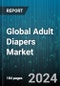 Global Adult Diapers Market by Diaper Type (Adult Cloth Diapers, Pad Type, Pant/Pull-up Type), Category (Disposable Adult Diapers, Reusable Adult Diapers), End-User, Distribution Channel - Forecast 2024-2030 - Product Image