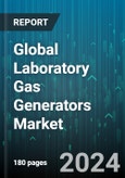 Global Laboratory Gas Generators Market by Type (Hydrogen, Nitrogen, Zero Air), Application (Gas Analyzers, Gas Chromatography, Liquid Chromatography-Mass Spectrometry), End User - Forecast 2024-2030- Product Image