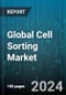 Global Cell Sorting Market by Technology (Fluorescence-Based Droplet Cell Sorting, Magnetic-Activated Cell Sorting, Micro-Electromechanical System), Offering (Cell Sorters, Cell Sorting Reagents & Consumables, Cell Sorting Services), Application, End-User - Forecast 2024-2030 - Product Thumbnail Image
