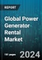 Global Power Generator Rental Market by Generator Rating (101- 500 kVA, 501- 1000 kVA, Above 1000 kVA), Fuel Type (Diesel, Natural Gas), End User - Forecast 2024-2030 - Product Image