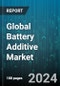 Global Battery Additive Market by Type (Conductive Additive, Nucleating Additive, Porous Additive), Product (Electrolyte Additives, Expander Mixes, Seeding Material), Application - Forecast 2024-2030 - Product Image