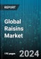 Global Raisins Market by Product Type (Black Currant, Golden Seedless, Natural Seedless), Source (Conventional, Organic), End User - Forecast 2024-2030 - Product Image