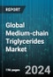 Global Medium-chain Triglycerides Market by Product (Capric Acid, Caproic Acid, Caprylic Acid), Form (Dry Form, Liquid Form), Source, Application - Forecast 2024-2030 - Product Thumbnail Image