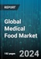 Global Medical Food Market by Category (Formulas for Metabolic Disorders, Nutritionally Complete Formulas, Nutritionally Incomplete Formulas), Type (Enteral Medical Food, Oral Medical Food), Form, Distribution Channel, Application - Forecast 2024-2030 - Product Image