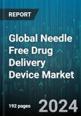Global Needle Free Drug Delivery Device Market by Technology (Inhaler Technology, Jet Injectors, Novel Needle-Free Technologies), Application (Insulin Delivery for Diabetes, Pain Management, Pediatric Injections) - Forecast 2024-2030- Product Image
