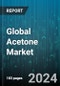 Global Acetone Market by Grade (Specialty Grade Acetone, Technical Grade Acetone), Application (Bisphenol A, Methyl Methacrylate, Solvents), End-user Industry - Forecast 2024-2030 - Product Image